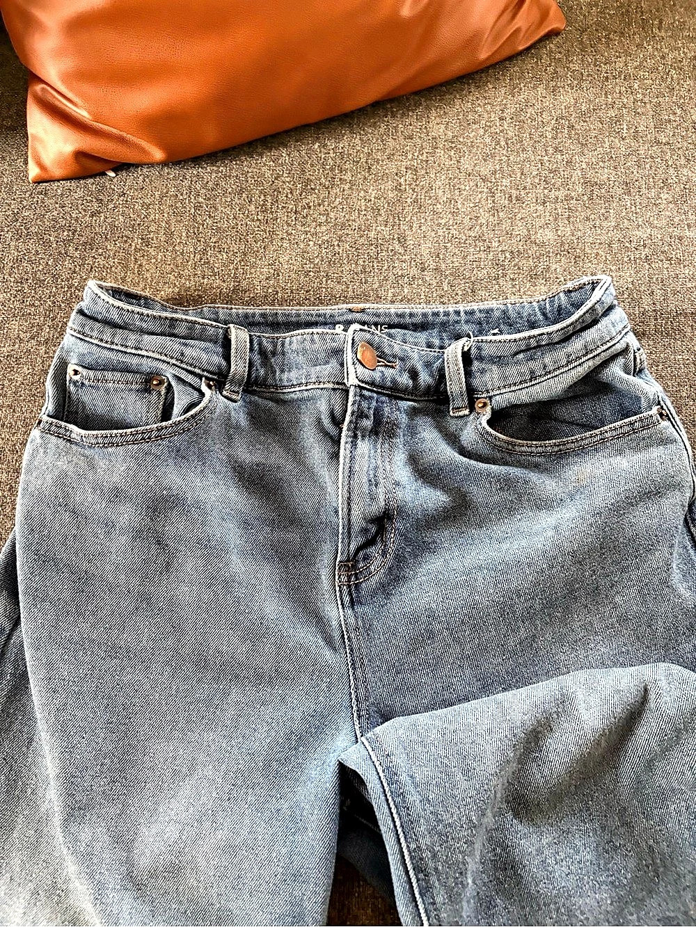 R Jeans Wide Leg Jeans in Blue Waist 29 Petite - Picture 4 of 8